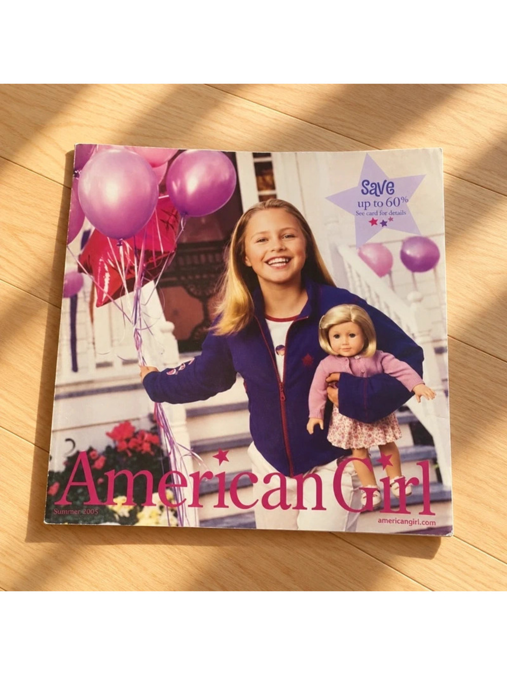 Vintage American Girl Summer 2005 Catalog Marisol Girl of the Year